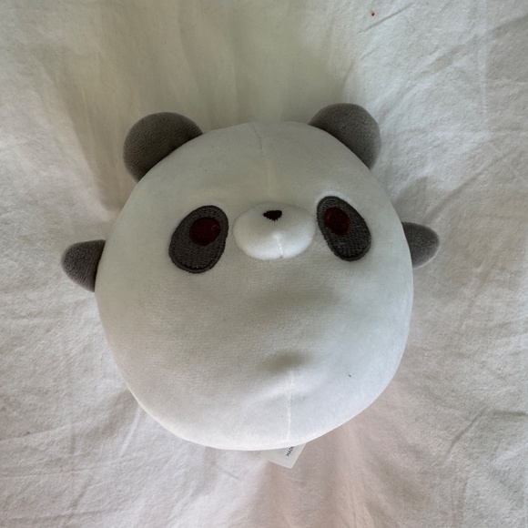 Ichi cat or panda plushie white & gray - Picture 6 of 6